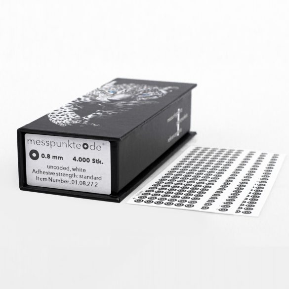 FEHÉR 3D Szkenner referencia pont 0,8/2,7 mm, 4000 db