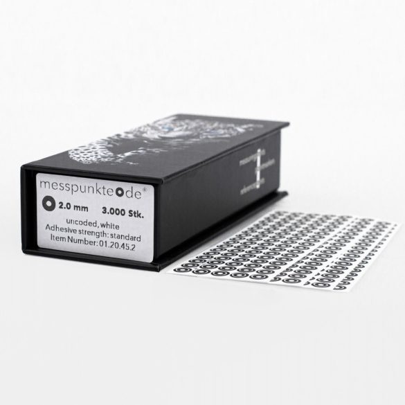 FEHÉR 3D Szkenner referencia pont 2/4,5 mm, 3000 db