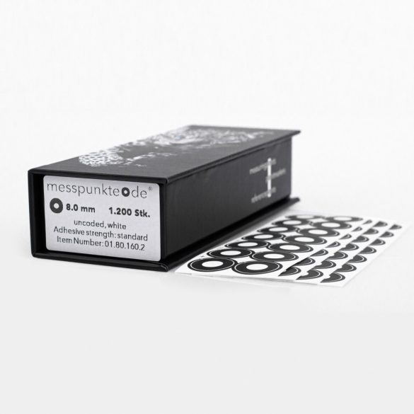 FEHÉR 3D Szkenner referencia pont 8/16 mm, 1200 db