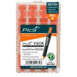 Pica Visor ipari jelölőmarkor utántöltő flou-narancs ,1 csomag (1x4 szál betét)