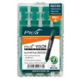 Pica Visor ipari jelölőmarkor utántöltő zöld ,1 csomag (1x4 szál betét)