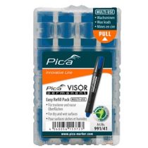   Pica Visor ipari jelölőmarkor utántöltő kék,1 csomag (1x4 szál betét)