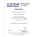 KERN 328-022 F1 Tesztsúlykészlet 0,001-0,5 g, műanyag tasak