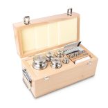 KERN 344-08 M1 Tesztsúlykészlet 1-5000 g, fadoboz