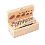 KERN 354-02 M2 Tesztsúlykészlet 1-50 g, fadoboz