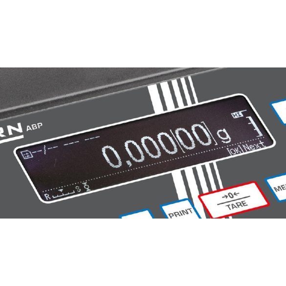 KERN ABP 300-4M hitelesített prémium analitikai labormérleg