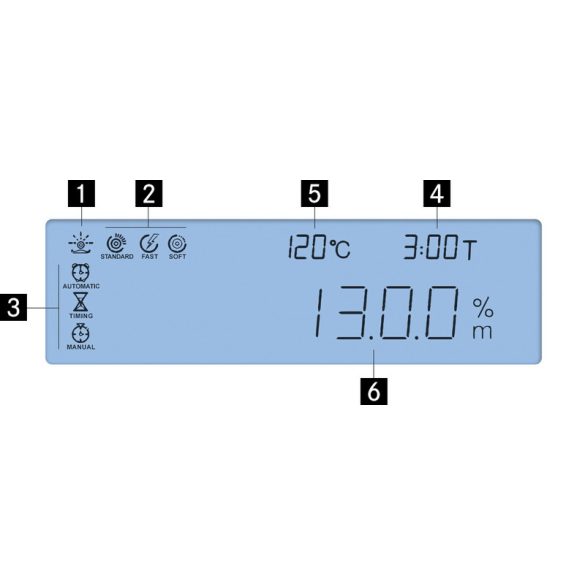 KERN DAB 100-3IR Nedvesség meghatározó mérleg - nedvességelemző készülék