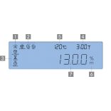 KERN DLB 160-3A nedvességmérleg - nedvességelemző készülék
