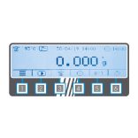KERN DLB 160-3A nedvességmérleg - nedvességelemző készülék