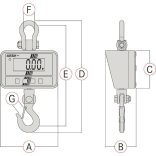 KERN HCD 100K-2 darumérleg