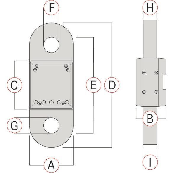 KERN HFC 1T-4 darumérleg - húzóerőmérő