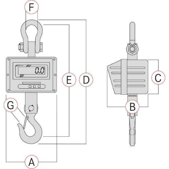 KERN HFM 10T1 darumérleg