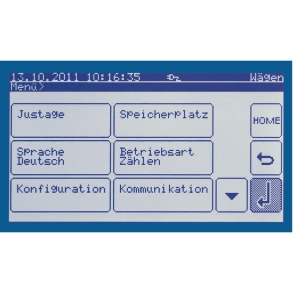 KERN IKT 3K0.01S érintőképernyős platform mérleg