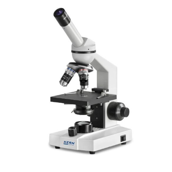 KERN OBS 102 Monokuláris biológiai mikroszkóp 40x/100x/400x