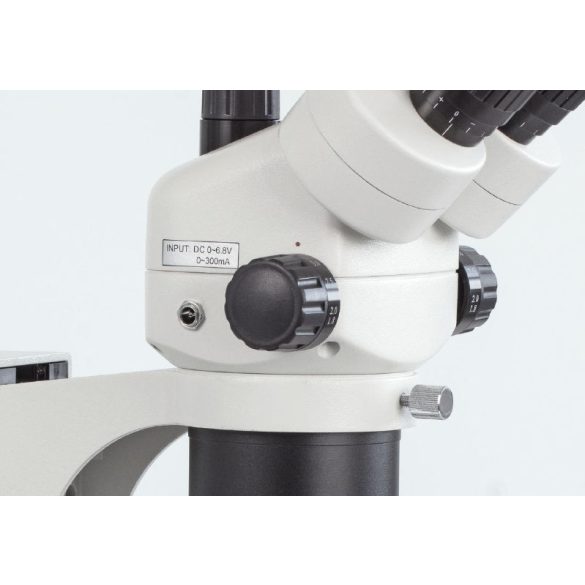 KERN OZC 583 Trinokuláris koaxális zoom sztereo mikroszkóp 18-65x