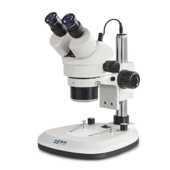KERN OZL 465 Binokuláris zoom sztereo mikroszkóp 7-45x