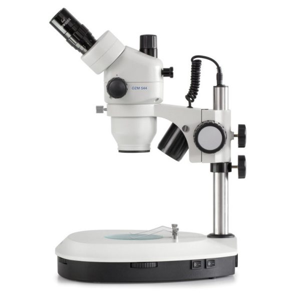 KERN OZM 544 Trinokuláris zoom sztereo mikroszkóp 7-45x