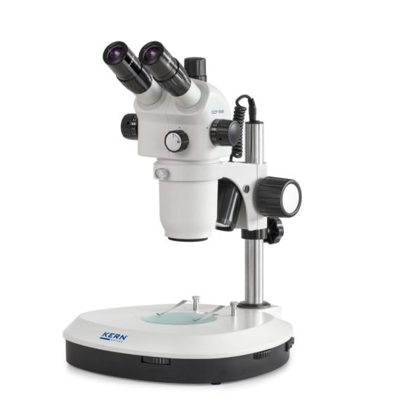 KERN OZP 558 Trinokuláris zoom sztereo mikroszkóp 6-55x