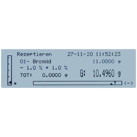 KERN PLJ 2000-3A precíziós mérleg