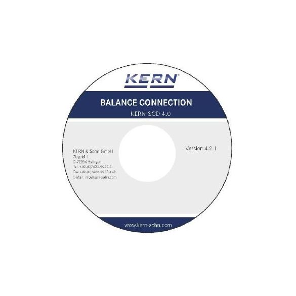 KERN SCD-4.0 BalanceConnection szoftver
