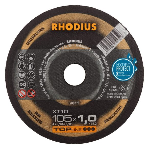 RHODIUS XT 10 vékony vágótárcsa 105 mm