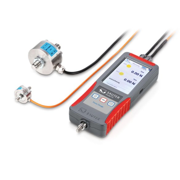 SAUTER FS 2-100 prémium digitális erőmérő - 2 külső mérőcella csatlakozási lehetőséggel